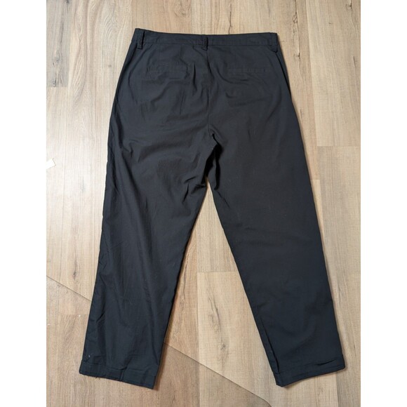 Kut from the Kloth Size 10 Dress Pants Straight Leg Pleated Cuffed 100% Cotton - Picture 2 of 8